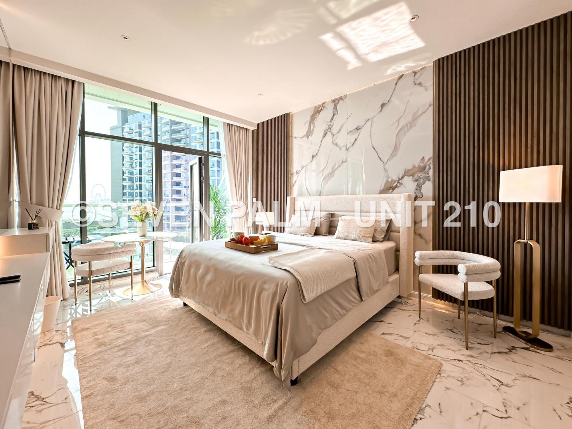 Luxus-Studio Mit Private Beach In Top-Lage, Meerblick & Infinity Pool! Dubái Exterior foto